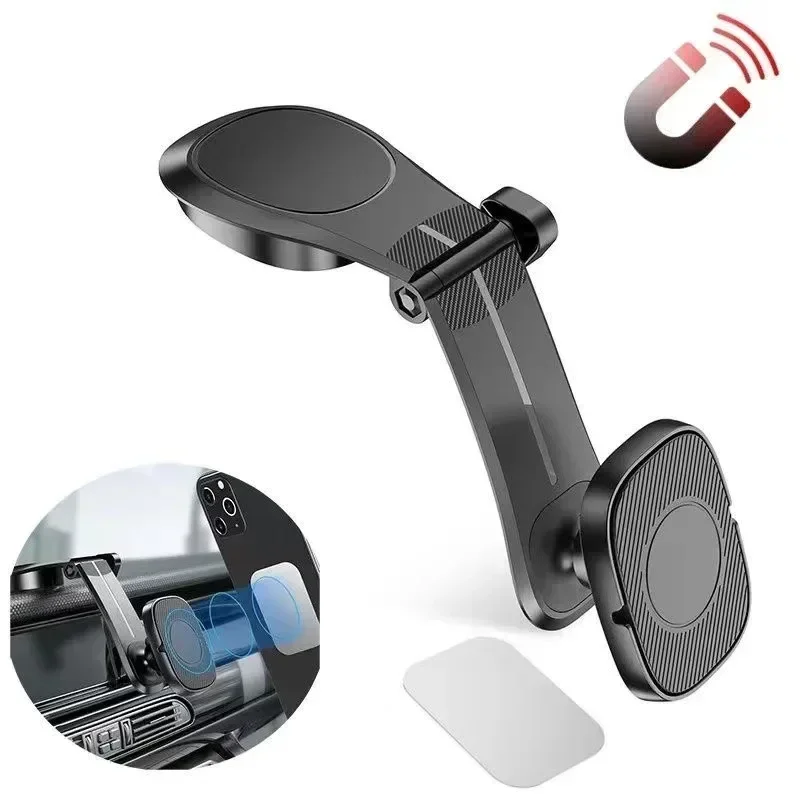 Car Air Vent Magnetic Mount Holder For iPhone 13 12 11 Pro MaX Xiaomi Huawei Samsung Paste Vehicle GPS Stand Magnet Cell Holder