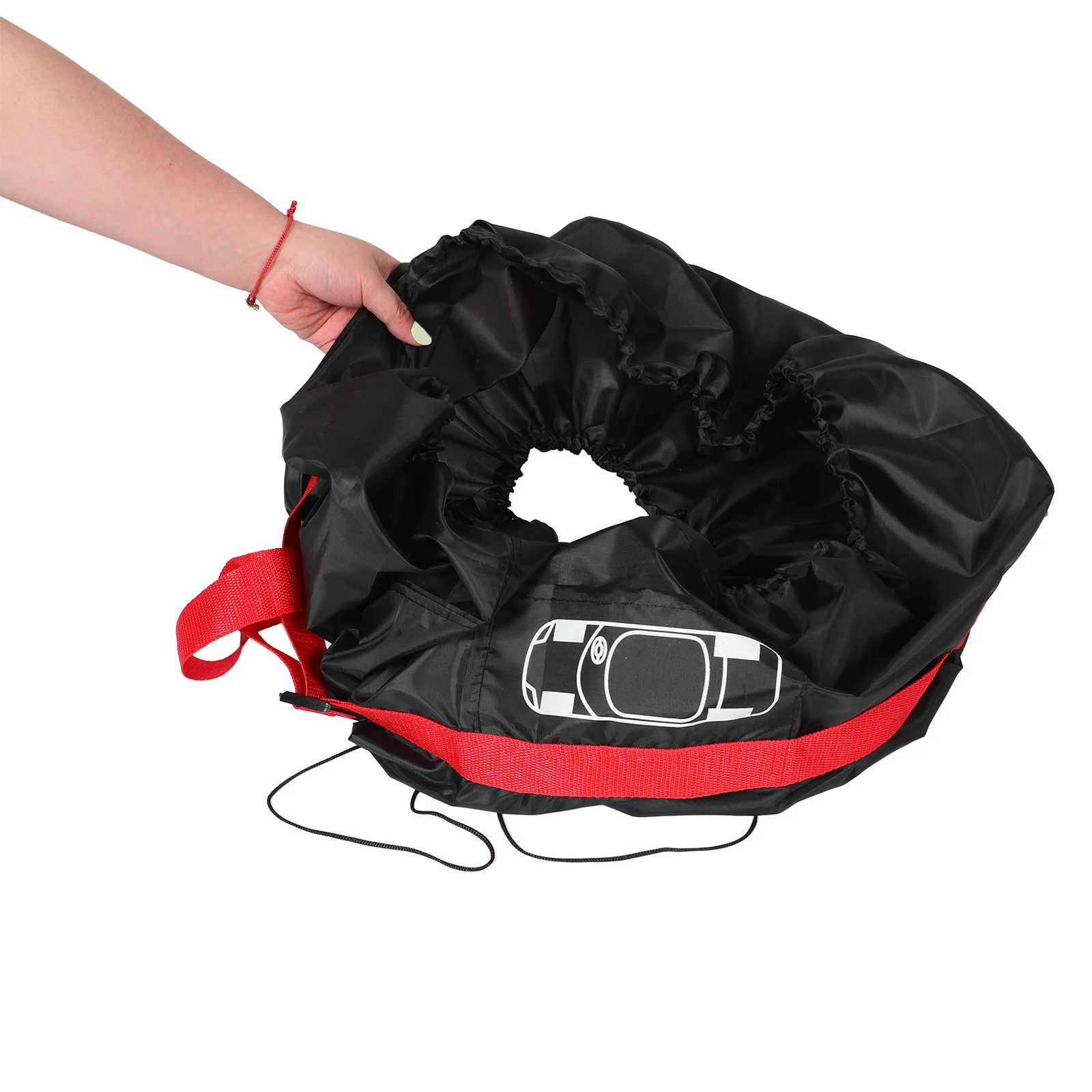 4 Stück Reifenabdeckungen, Allwetter-Radschutz für die Aufbewahrung von Ersatzschnee-Reifen, wasserdicht, staubdicht, UV-beständig, leicht, tragbar