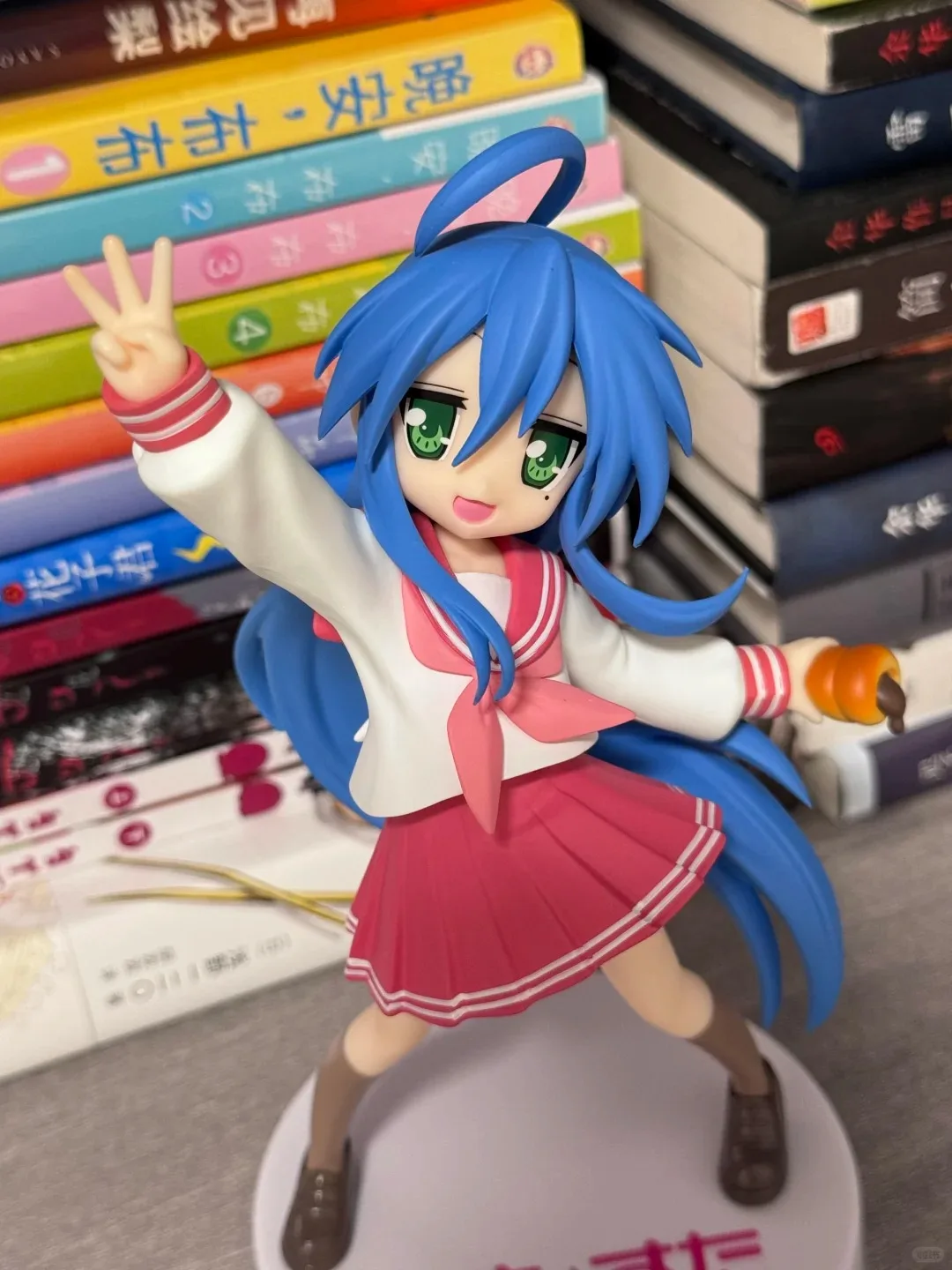 18CM Anime Izumi Konata Figur LuckyStar Figur Auf Lager Original FuRyu Modell Spielzeugpuppe Actionfigur Sammlerstück Geschenk PVC – Detail 8