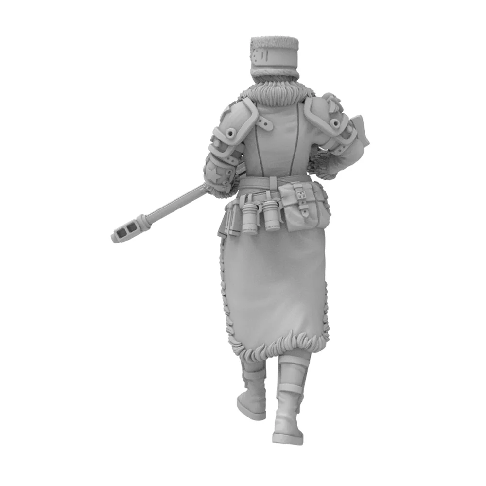 1/24/18/16 Female Warrior Resin Model Kits GK Miniature 3D Printed Gray Model Figurine DIY Doll Model Unassembled And Unpainted