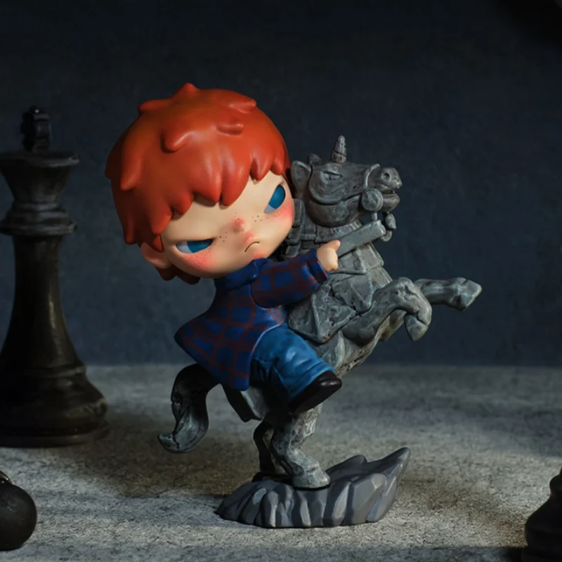 POPMART Hirono, seria Harry Potter, zabawki w formie „szufladki z niespodzianką”, figurki, lalki, zestaw do odgadnięcia zawartości, urocze figurki anime, prezenty.