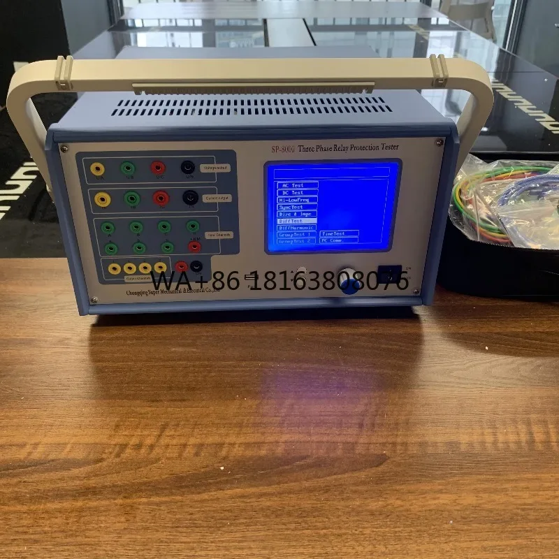 High Precision 3-Phase Relay Protection Tester, Industrial Grade Relay Test & Calibration Equipment