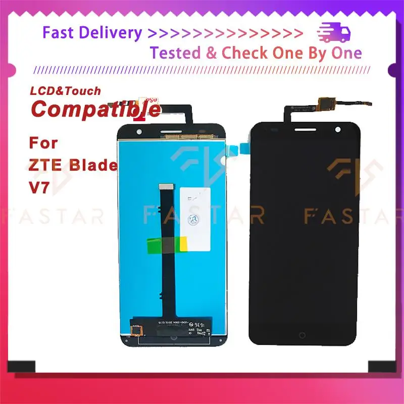 

ZTE V7 5.2"Tested For ZTE Blade V7 LCD Display Touch Digitizer Assembly Replacement Repair mobile phone Screen zte V7 lcd