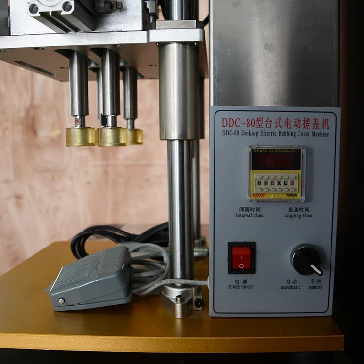 

exquisite craftsmanship Automatic plastic filling /aluminum foil insert sealing machine price