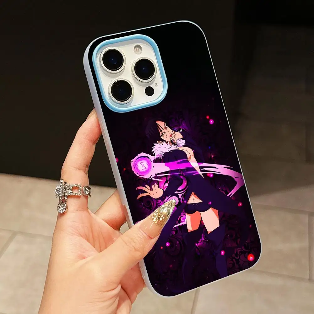 Seven Deadly Sins Merlin Phone Case for iPhone 17 16 15 14 13 12 11 Air Pro Max Plus Jelly Double layer Light Blue Cover - view 2