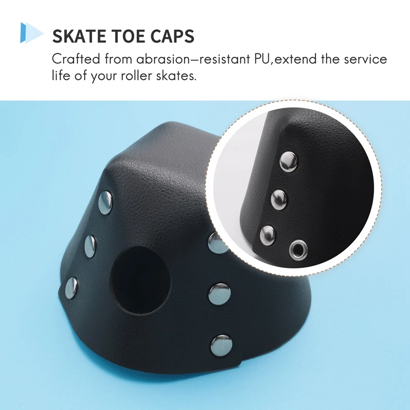 

A64T-1 пара колпачков для роликовых коньков, защита пальцев из искусственной кожи для роликовых коньков, защитная крышка для пальцев