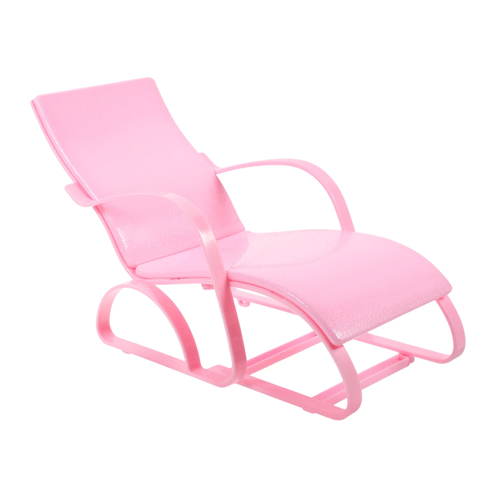 Chaise de plage pour enfants, faux meubles, décor, modèle micro-paysage, mini rose, jouets pour enfants, 1700x1100x800cm