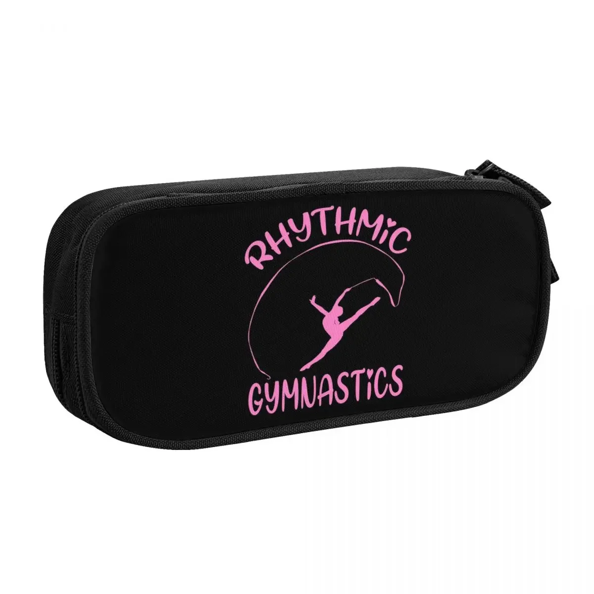 Custom Dance Rhythmic Gymnastics Pencil Case for Girl Boy Big Capacity Pen Box Bag Stationery