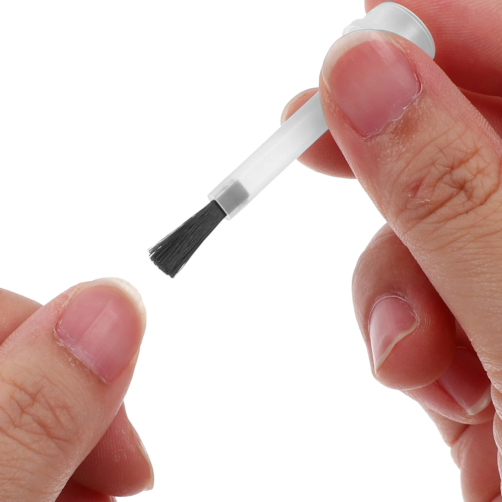80 stücke Kunst Ersatz Pinsel Gel Polnisch Applikator Köpfe Für Maniküre Basis Top Mantel Mini Nagel Flasche Pinsel Set Kunststoff