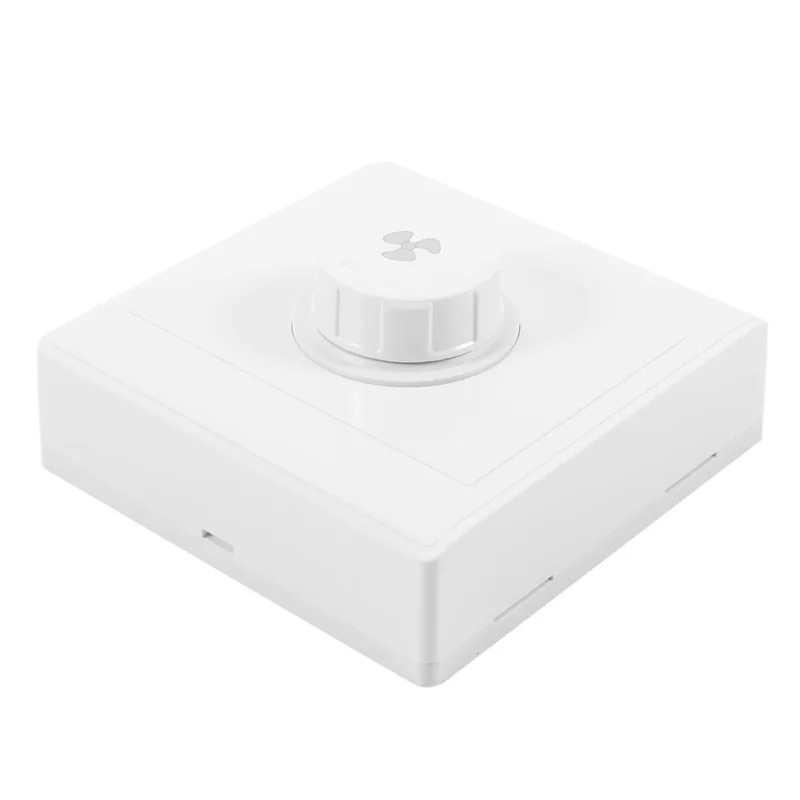 ABRU-6Pcs Ceiling Fan Stepless Speed Governor Surface Mounted Fan Speed Switch