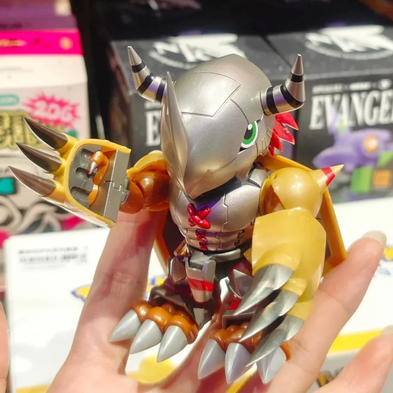 

In Stock Genuine Plabako Digimon Blind Box Surprise Assemble Toy Fight Dragon Model Toy Anime Gift Goo Gift Customization