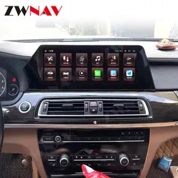 Carplay-Androidマルチメディアカーラジオ受信機,GPS,メディアプレーヤー,ステレオオーディオ,ビデオ,bmw 7シリーズf01,f02,f03,f04,2009-2016