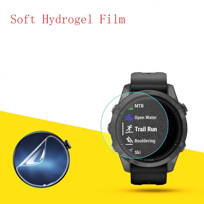 부드러운 하이드로겔 필름 투명 HD 보호대 보호 가드 스마트 워치, Garmin epix Pro(Gen 2), 42mm, 10PCs
