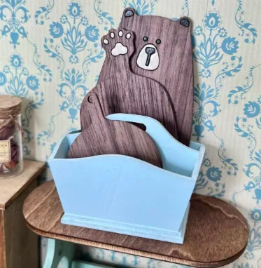 Dollhouse Miniature Roast Duck Roast Chicken Mini Cutting Board Mini Wood Tray Mini Baking Tray Dollhouse Kitchen Accessories