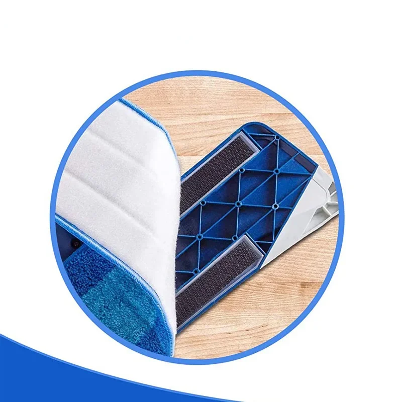 Suitable for Bona Tyroler mop cloth flat adhesive type water absorbing replacement cloth dry and wet dual-purpose mop cloth