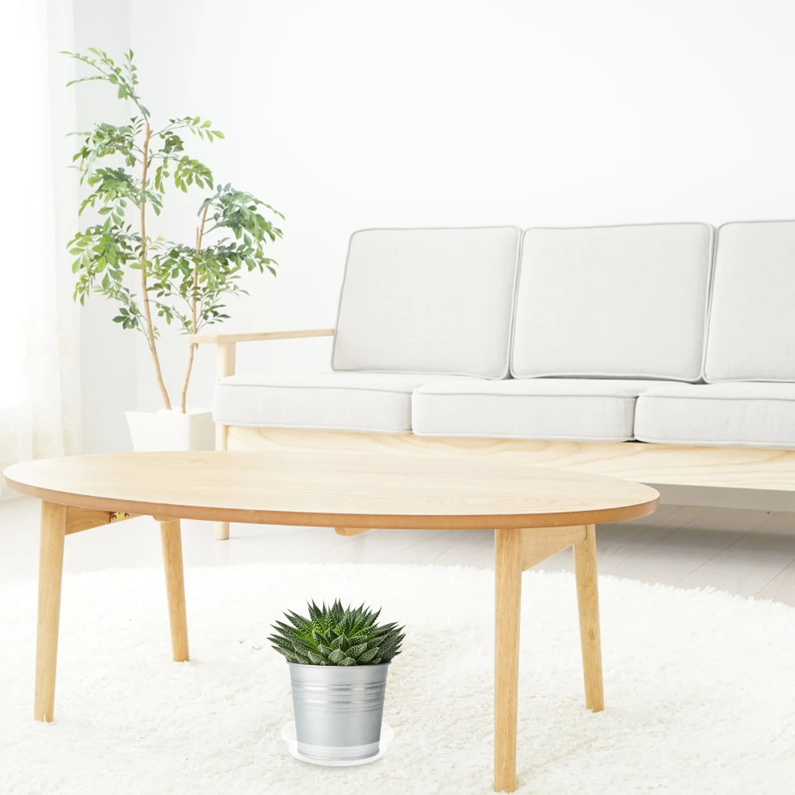 

30Pcs Flowerpot Bottom Trays Long Lasting Impact Resistance Sun Aging Resistant Garden Decor Flowerpot Bottom Trays