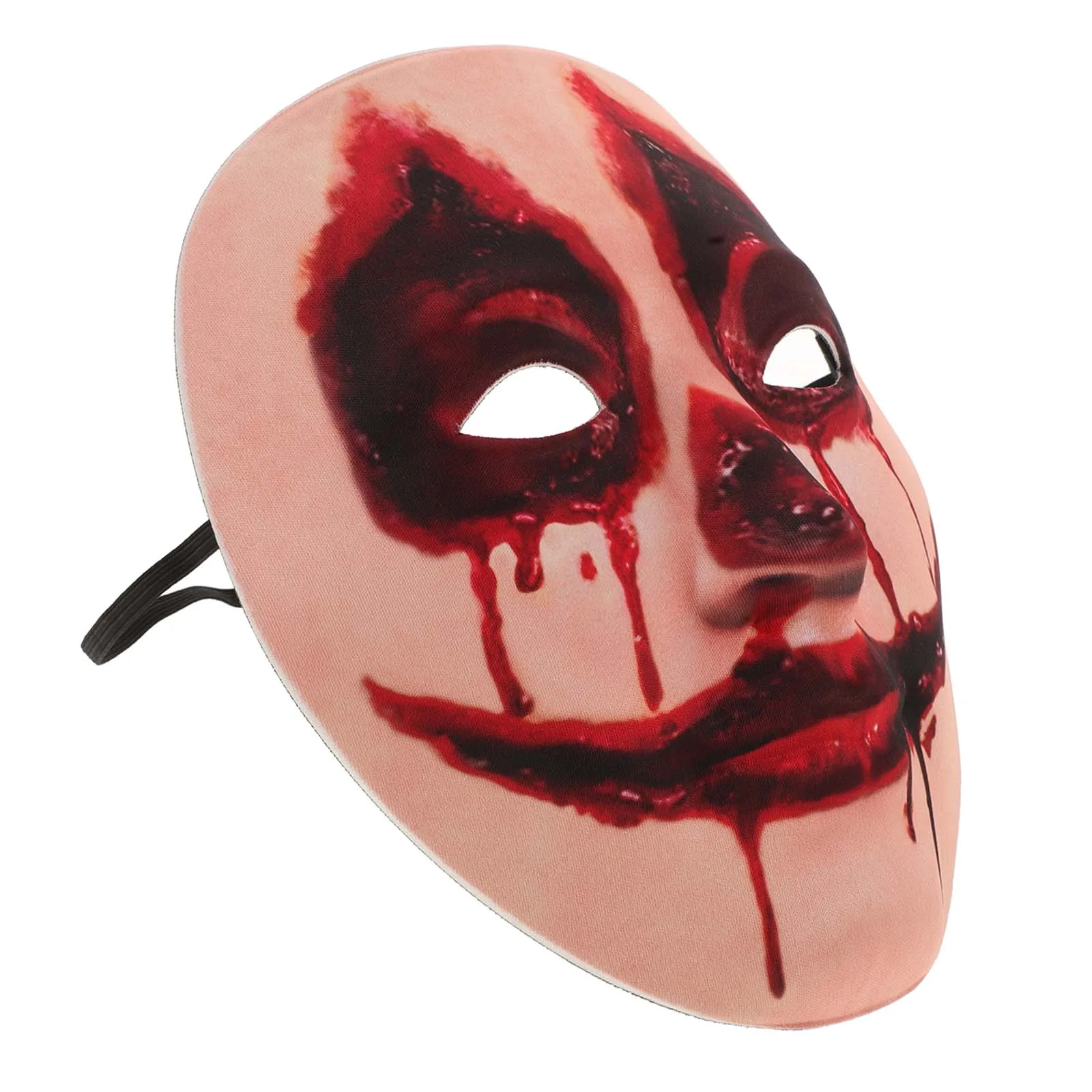 الأظافر المخيفة قناع جمجمة الفم الكبير أقنعة تنكرية للهالوين الدموي للبالغين مزدوجة للبالغين أظافر مزدوجة الدم جمجمة الفم الكبير