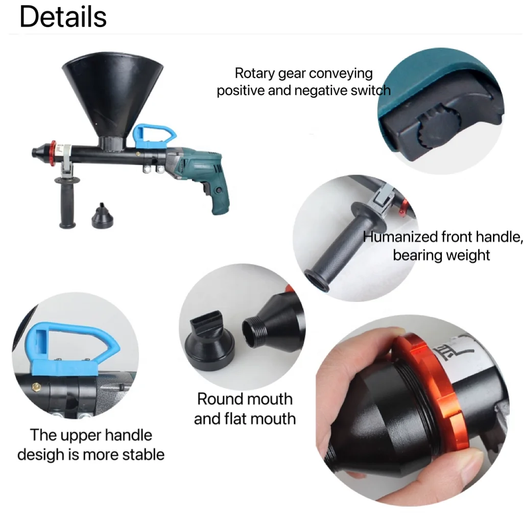 Electric  Hand-Held  High-Pressure Cement Grouting Machine  Caulking Machine