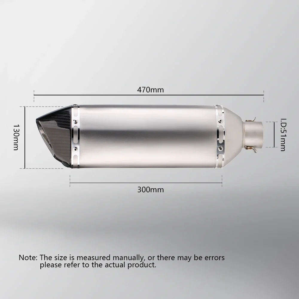 

Silp on For HONDA SH300I SH300 2105-2022 Motorcycle Exhaust Muffler Pipe Escape Moto With DB Killer