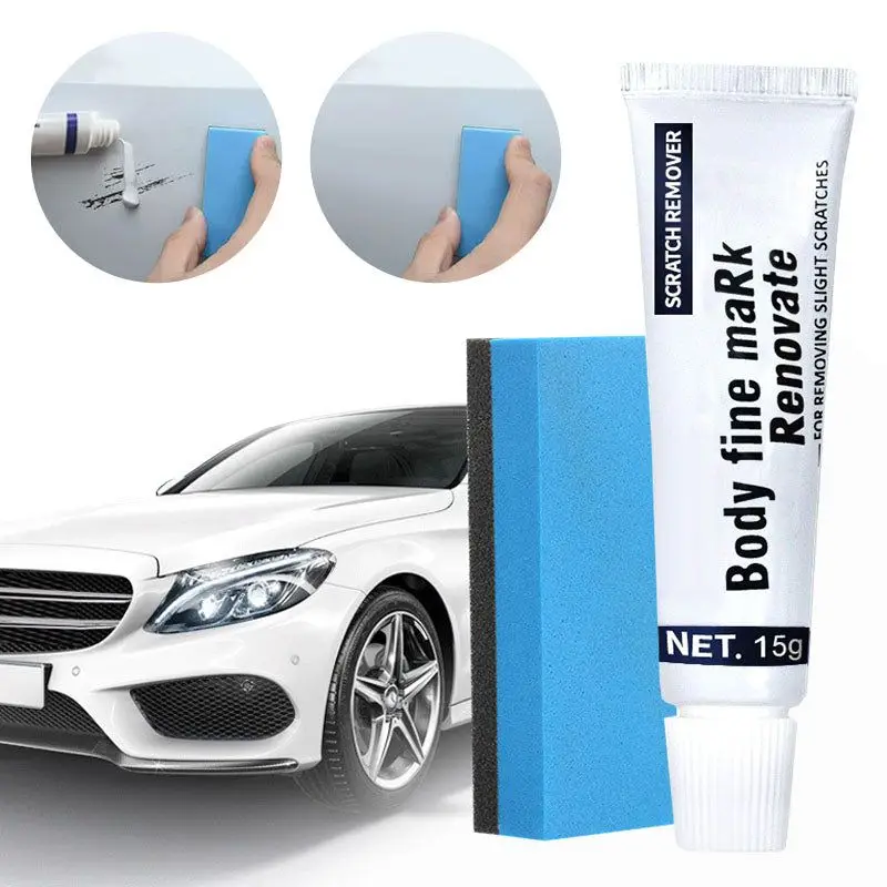 Scratch Repair Solution: Easy-use Car Wax Polish for Paint Surface Scratch Restoration - Powerful Auto Scratch Remover