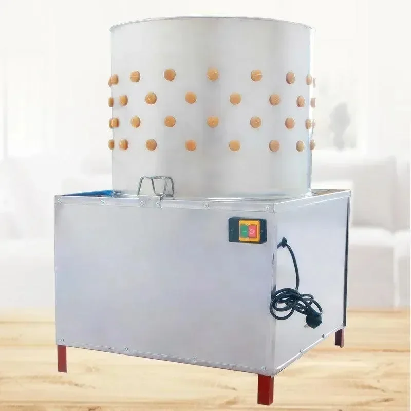 【Best-selling】Automatic Poultry Defeatherer 60 Plucker Machine for Sale