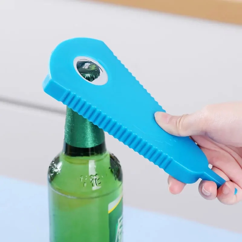 Multifunction Bottle Opener Easy Screw Cap Can Wine Bottle Removing Tool Quick Cooking Grip Lid Off Kitchen Gadgets