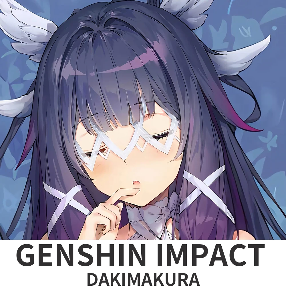 

Dakimakura Hugging Body Pillow Case Anime Genshin Impact Columbina Hyposelenia Pillow Cushion Cover