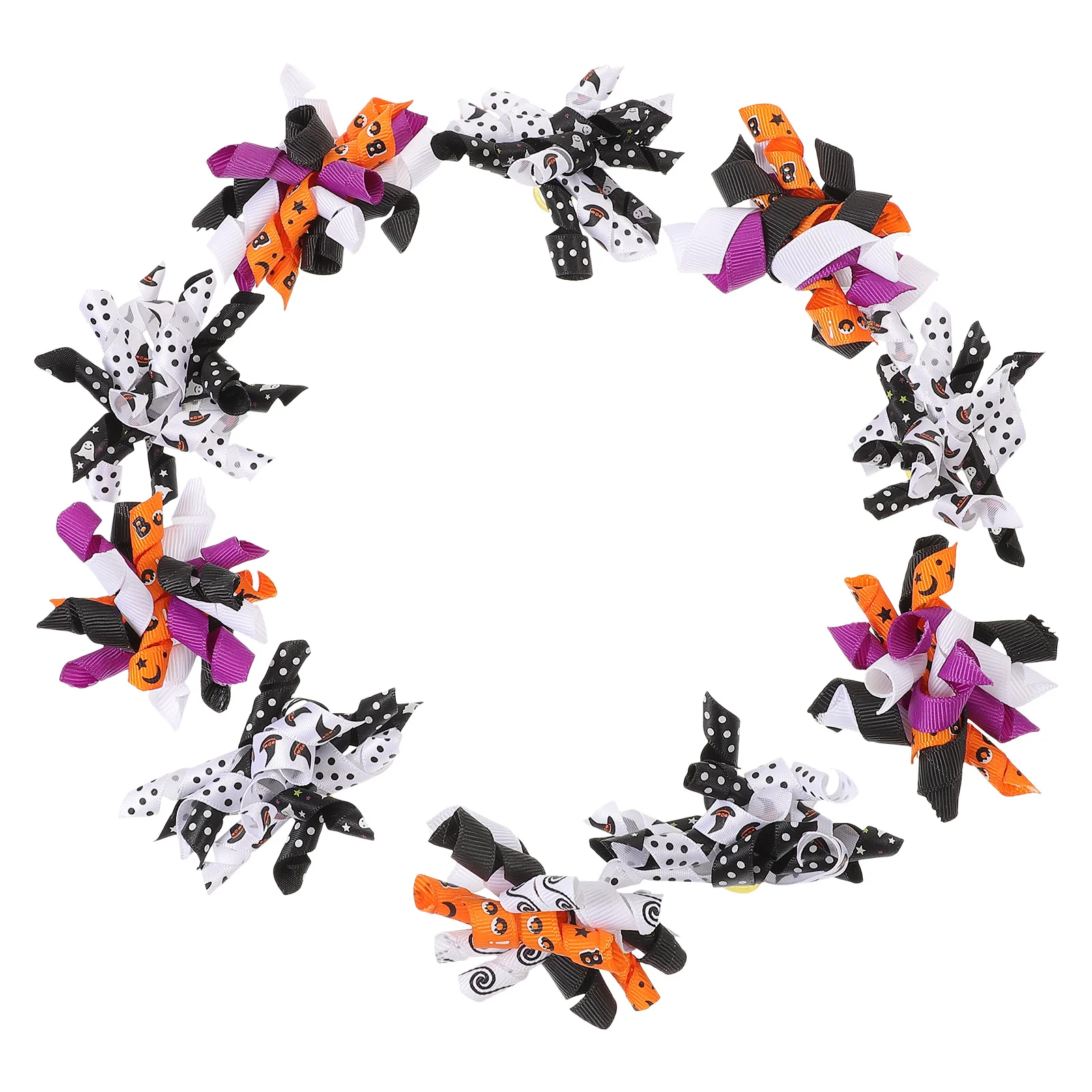 

10Pcs Exquisite Pet Hair Bows for Small Dogs Halloween Puppy Accessories Cute Grooming Decor Halloween Dog Bows