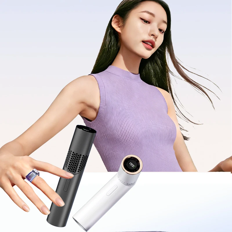 

Многофункциональный складной вентилятор-помада с 199 уровнями регулировки скорости ветра для использования в руках/на складной подставке/на шее.