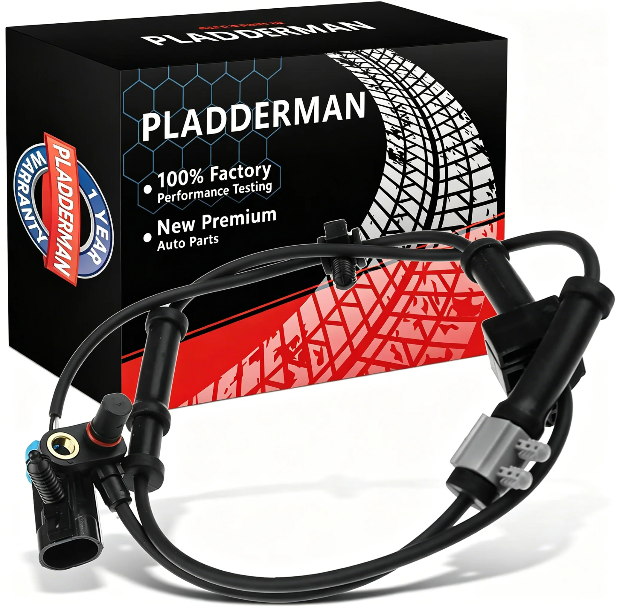 

ABS Wheel Speed Sensor Compatible with Hummer H3 H3T 2009-2010 Front Left or Right