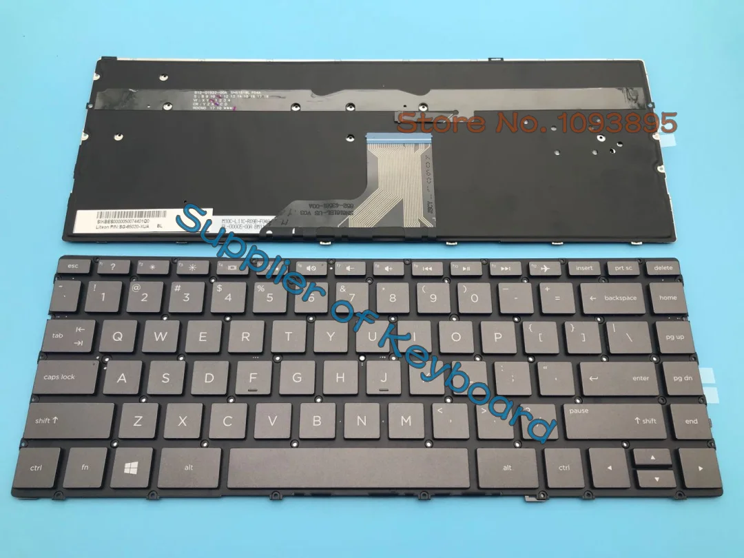 

NEW For HP Spectre 13-AE000 13T-AE000 13-AE010CA 13-AE011DX English Keyboard Brown Backlit