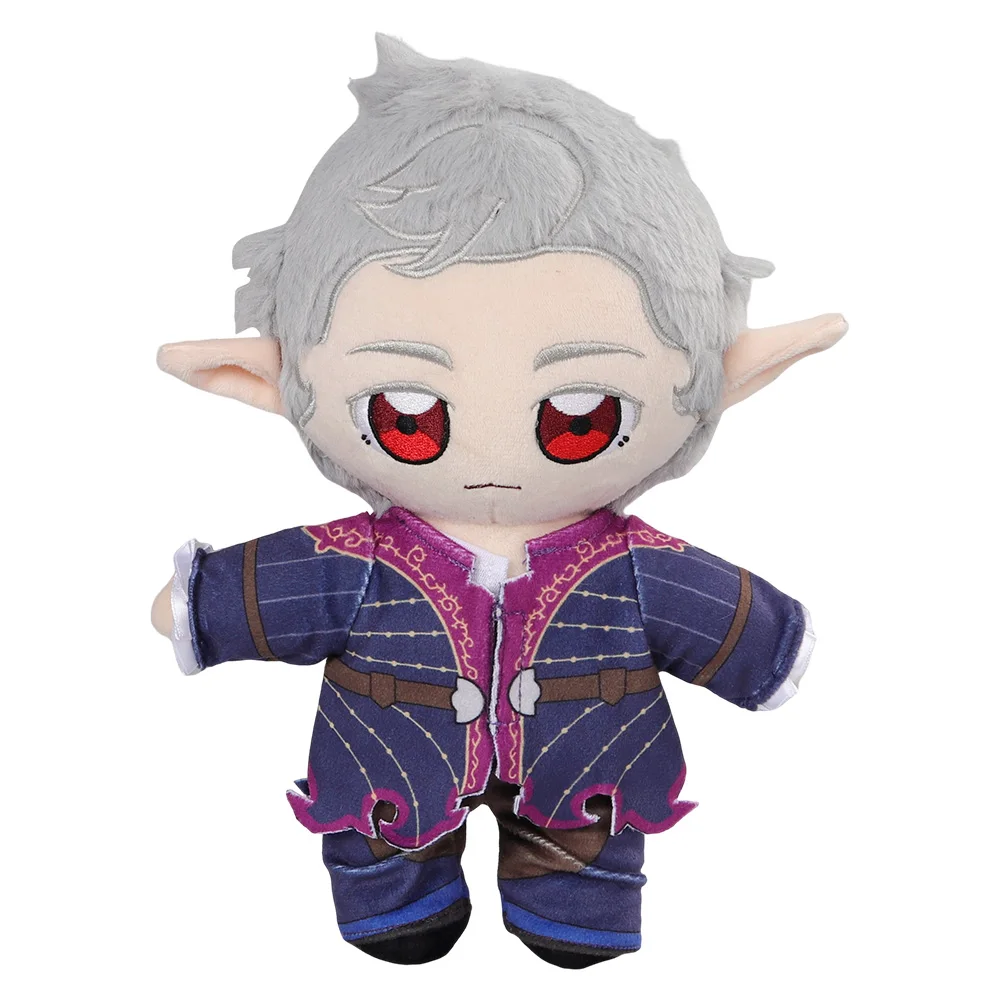 Astarion Plush Baldur Cos Gate 3 Lllithid Mind Flayer Gale Cosplay Plush Toys Soft Stuffed Dolls Mascot Costume Halloween Xmas