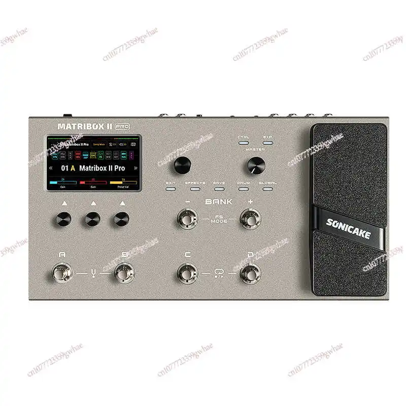 

Electric Guitar Comprehensive Effects Bass matriboxII Pro Wood Drum Machine Sound Card Phrase Loop