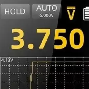For Workshop Diagnostics Black Smart Digital Multimeter Electrical Parameter Tester Waveform Graphics Visualization