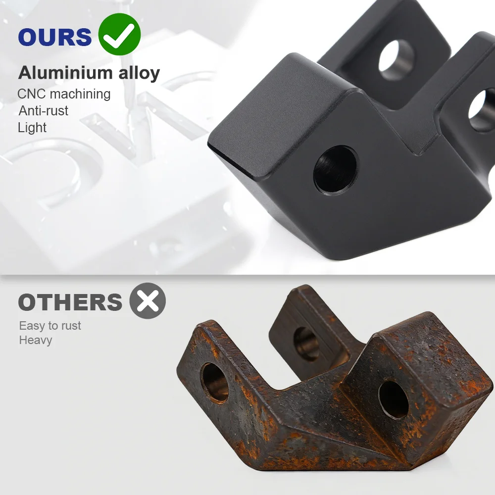 

Крепления для занижения подножек мотоциклов Kawasaki Ninja ZX-4R/ ZX-4RR, Ninja 400, 500, Ninja 7 Hybrid Z e-1, Z400, Z500