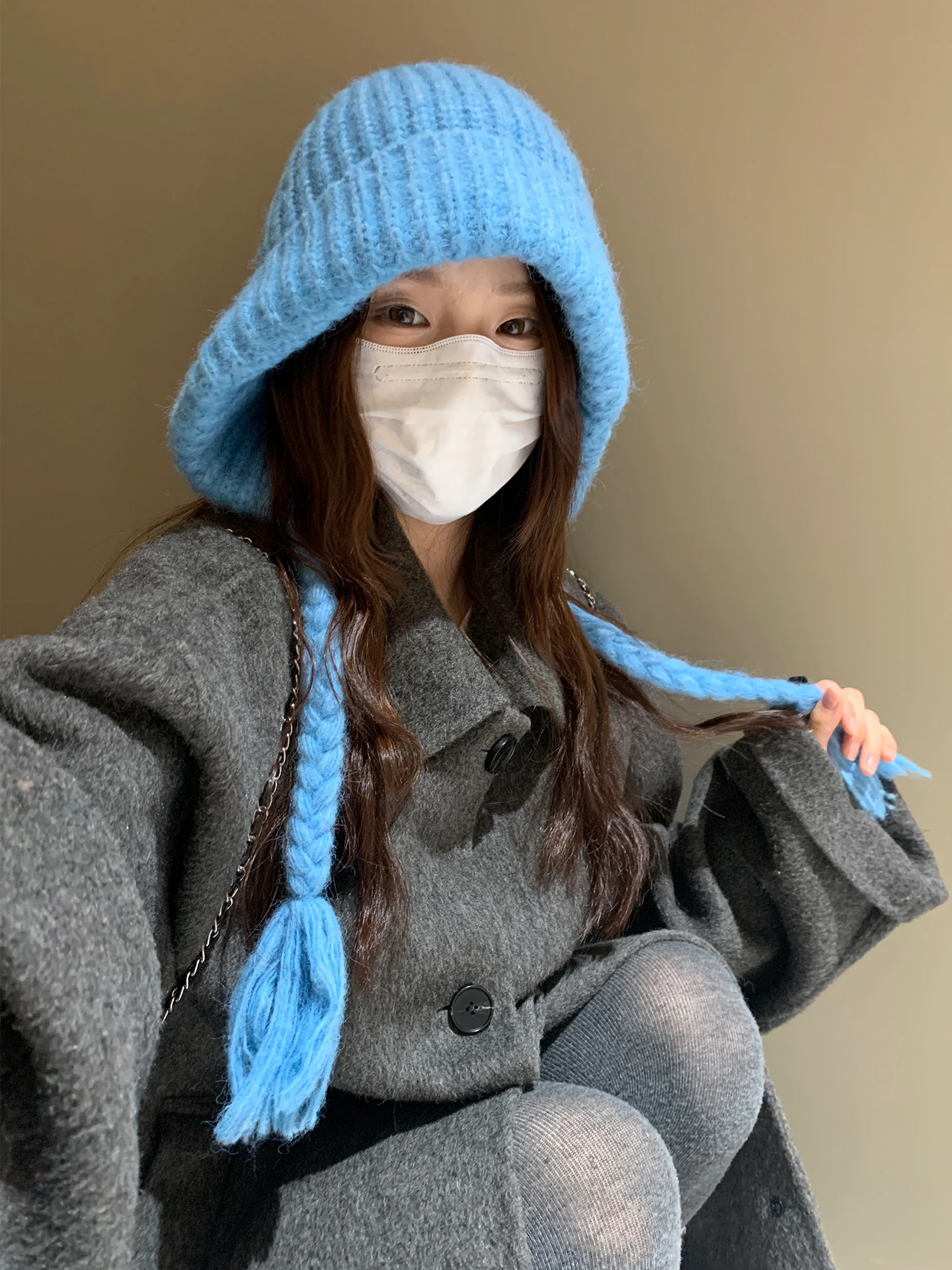 Ear-Flap Balaclava For Women N - Winter Trapper Hat 评论和价格