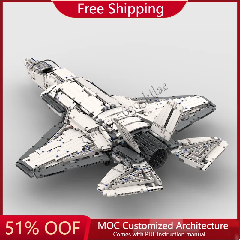 2452 قطعة MOC القوات الجوية الشهيرة المتقدمة الشبح المقاتلة التقنية اللبنات الطوب نموذج لتقوم بها بنفسك تجميع اللعب المتحمسين هدية