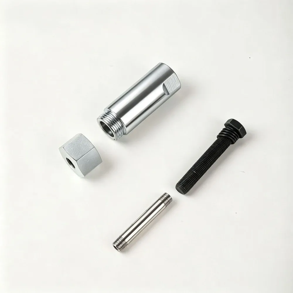 Detachable Head Grease Fitting Unblocker With Convert Adapters Slotted Head Grease Nipple Unblocker Compact Structure