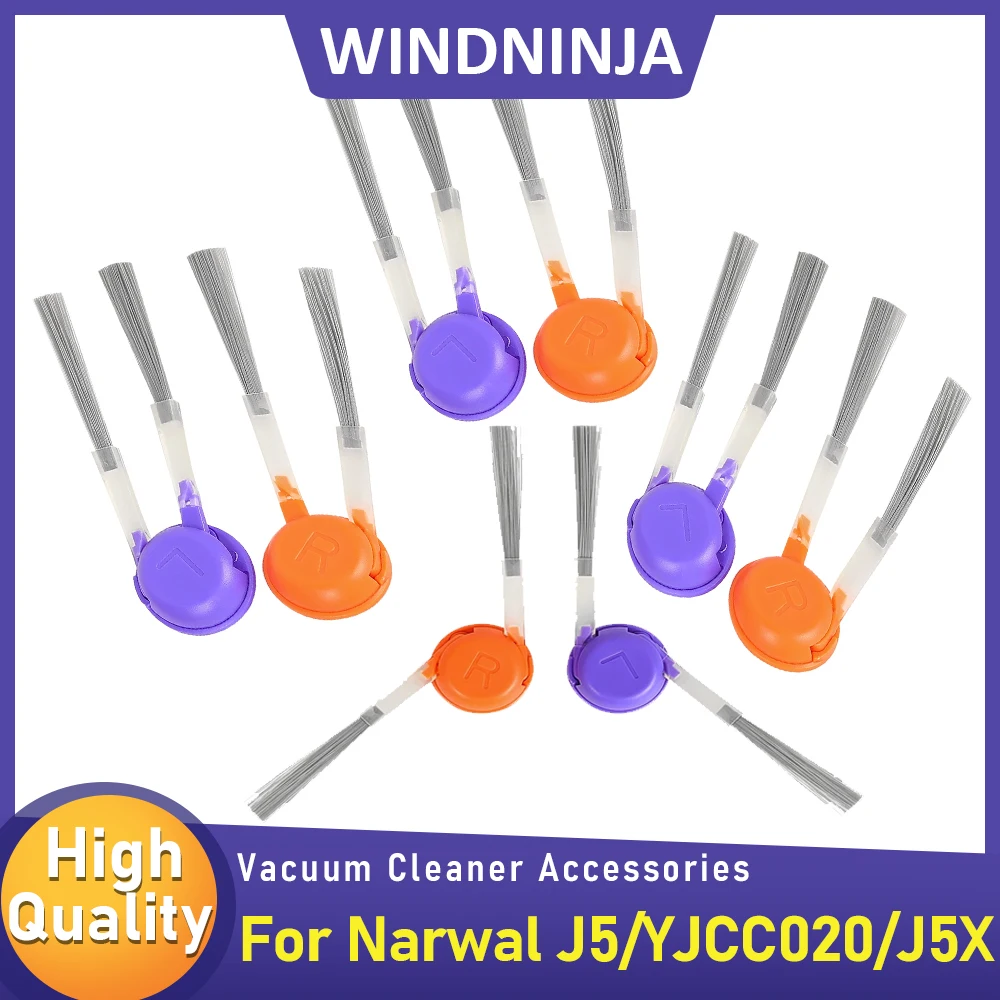 Запасные части для боковой щетки для Narwal J5 J5X YJCC020, детали пылесоса для бытовой уборки, аксессуары для подметального робота