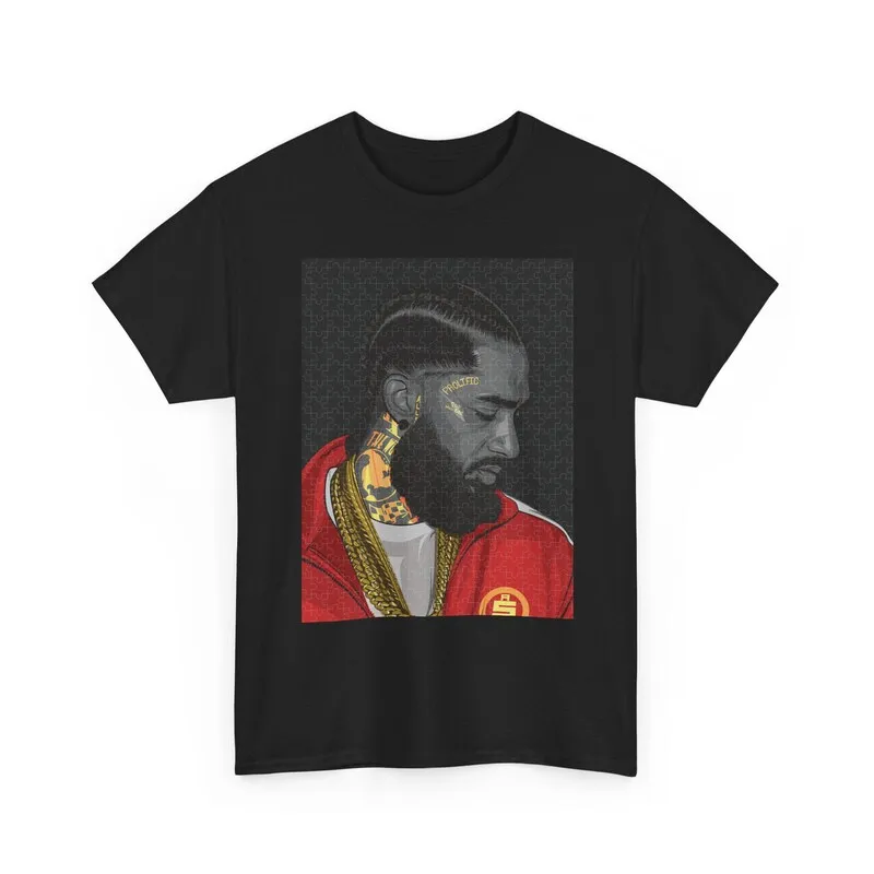 Crenshaw Rolling Sixties Legend Bearded Man Portrait Tee ,Graphic Short Sleeve Crew Neck Cotton T-Shirt | Graphic Shirt, Streetwear Art