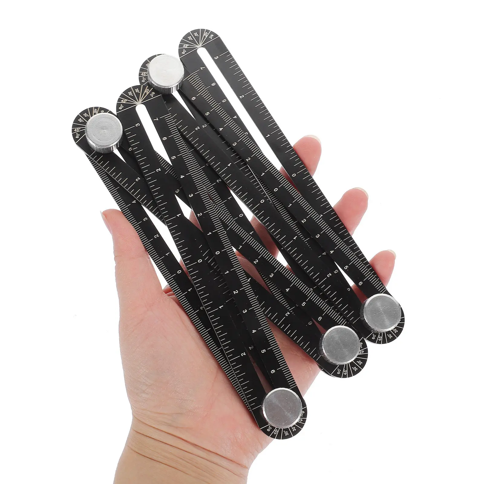 

Профессиональный шестисекционный локатор для разметки плитки, 1 шт., инструмент для точного позиционирования при сверлении плитки, вспомогательный инструмент для деревообработки и пробивки отверстий