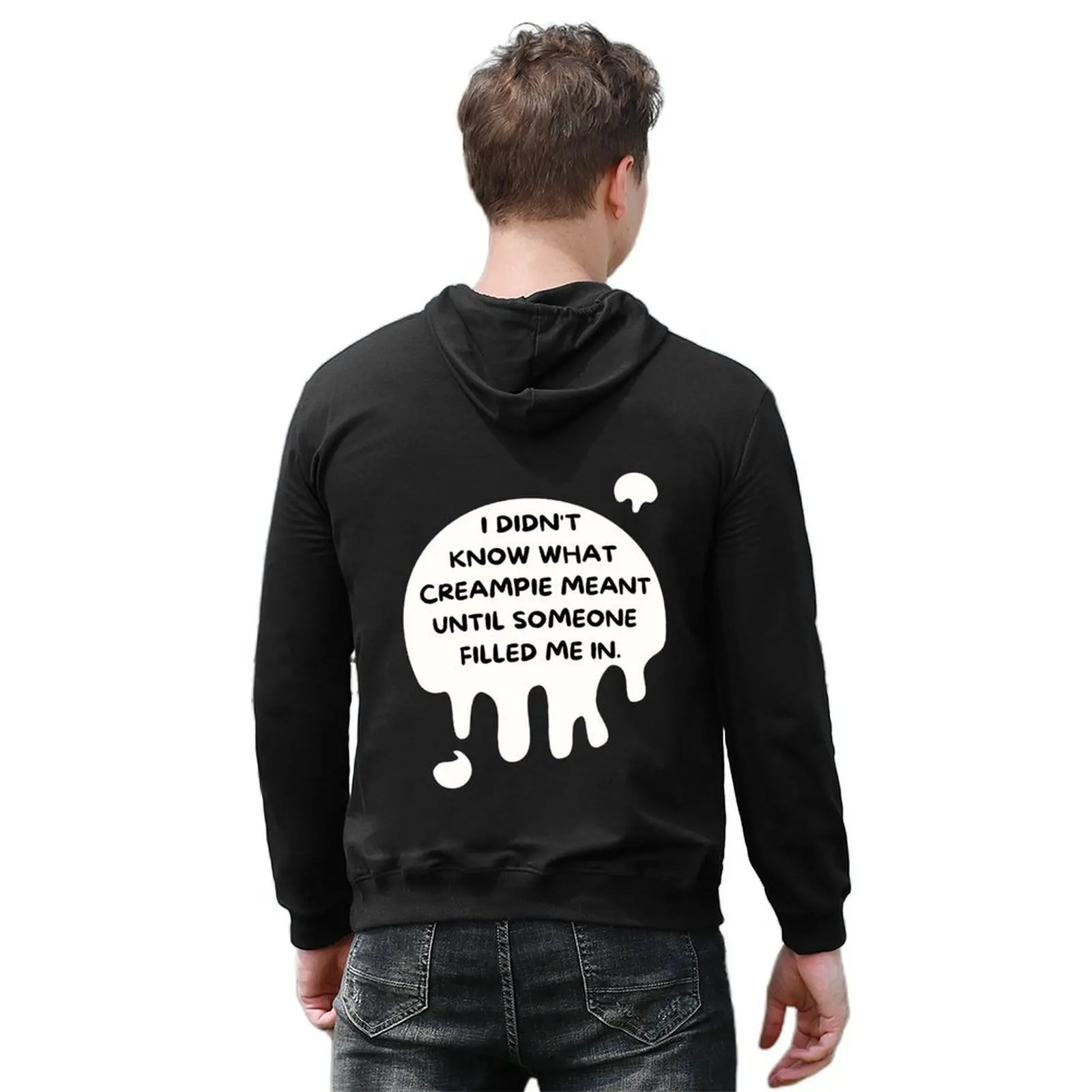 لم أعرف ما يعني كريمي حتى ملأني شخص ما في ملابس الشتاء هوديي الملابس الكورية هوديي رجل #6