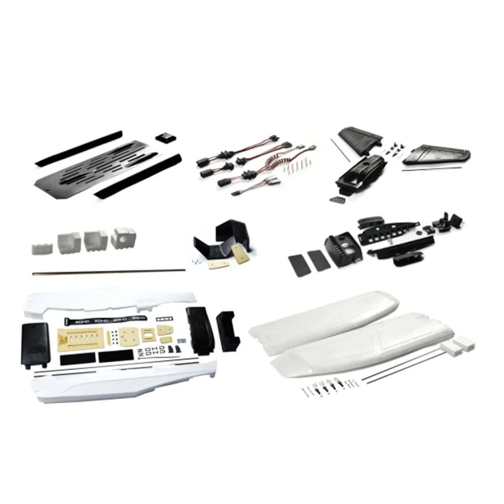 Zohd talon gt rebel 1000mm envergadura rc avião v-tail bepp fpv aeronave diy asa voadora versão kit desmontado para adultos