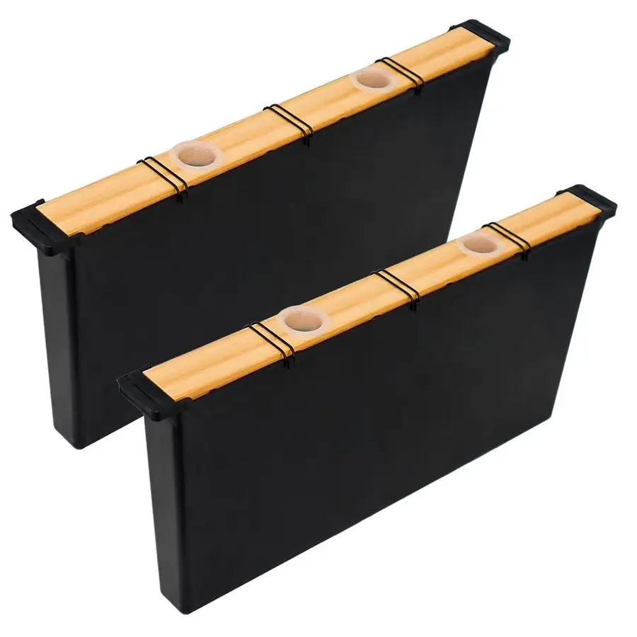 

2 Pack 3.3L Beehive Feeder Beehive Frame Feeder Deep Frame Water Feeder for Beekeeping Bee Feeding Tools