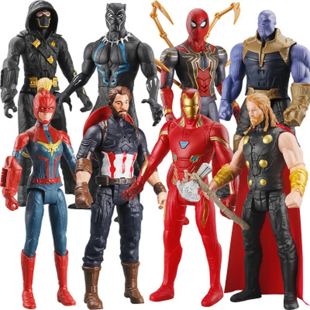 Super Hero Light Music Figurine Dolls Toys PVC Action Figure Model Toy Kids Gift Anime 323241837