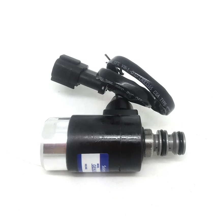 24V PC120-5 PC120-6 Excavator Rotary Solenoid Valve 203-60-62171 203-60-62161 203-60-56180