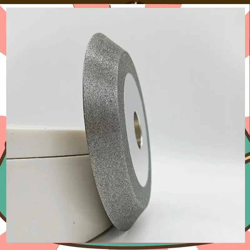 

Diamond Grinding Wheel Bevel Wheel Sharpener Electroplating 100 Mm Diameter 20 Inner Hole 45 Degrees 200 Mesh-[A59T]