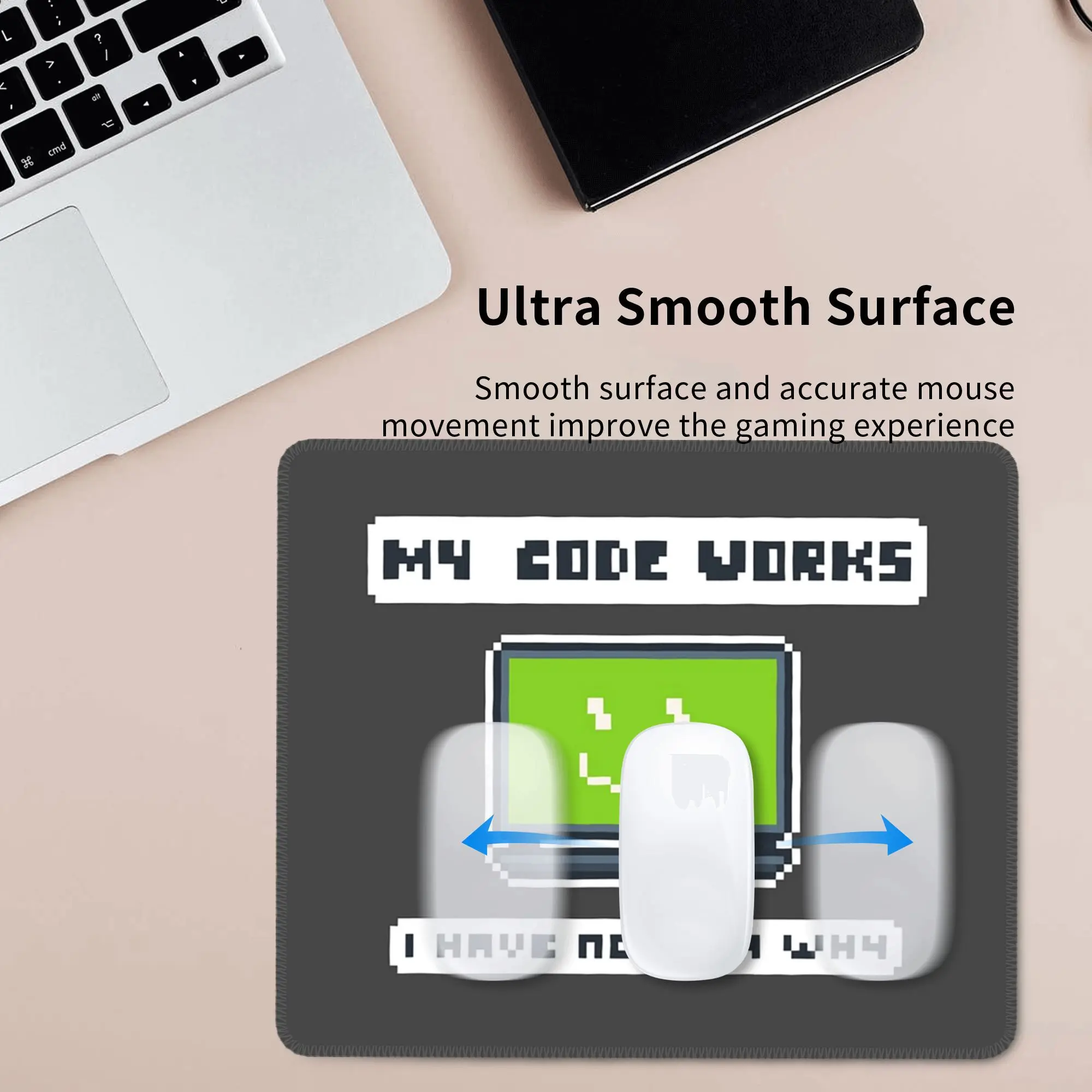 Mi código funciona sin tener Idea por qué alfombrilla de ratón teclado de ordenador alfombrilla de ratón Gamer PC portátil escritorio alfombrilla accesorios de oficina alfombrillas de mesa