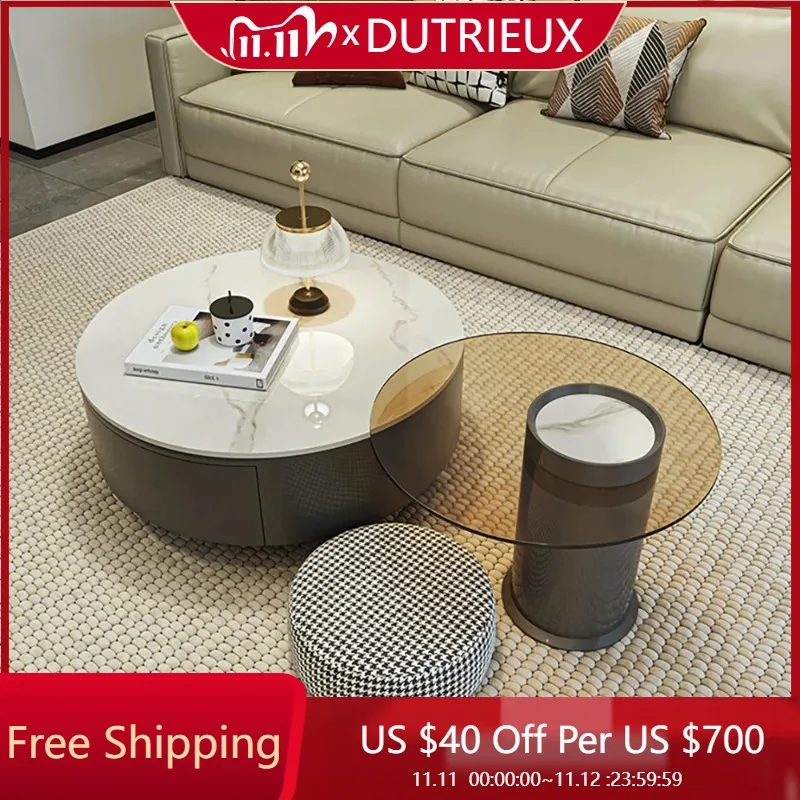 

Chinese Style Luxury Coffee Table Decoration Living Room Aesthetic Coffee Tables Minimalist Cute Mesas Bajas Trendy Furniture