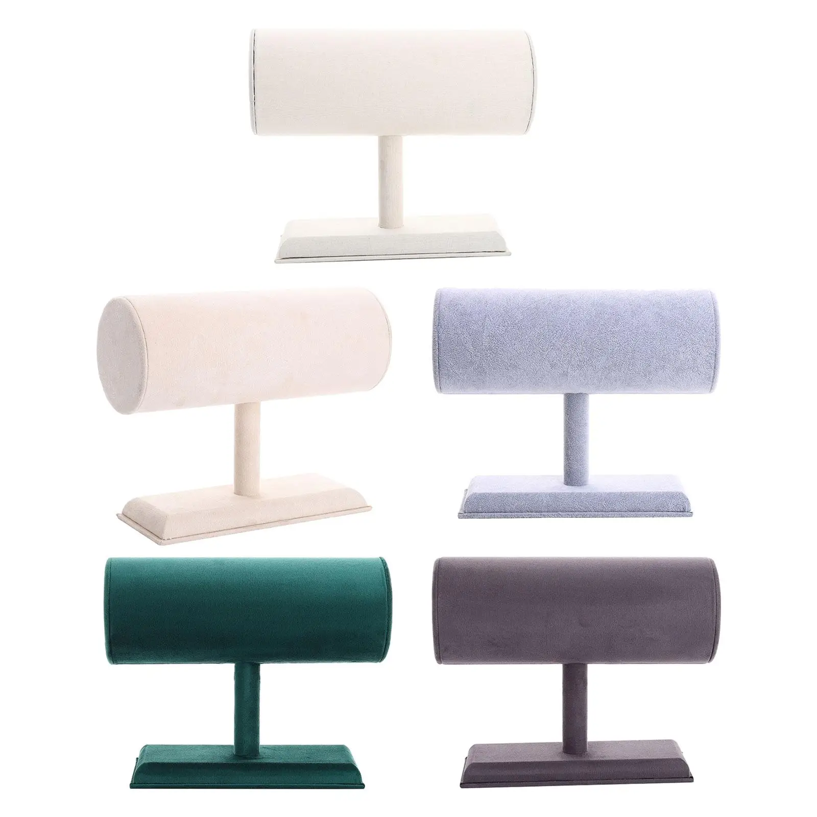 

T Bar Headband Holder Organizer,Stable,Multipurpose,Soft,Display Rack,Headband Rack Hairband Organizer for Hair Accessories